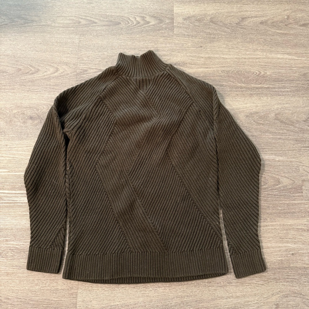 Zara Vintage Fitted Turtleneck Sweater